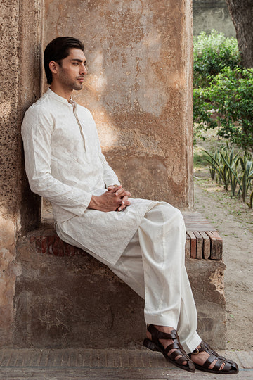 Ivory White Kurta